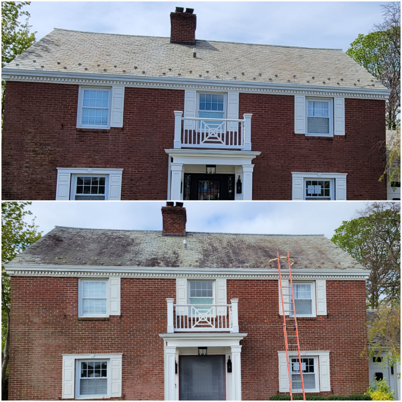 Slate Roof Cleaning in Rockville Centre, NY