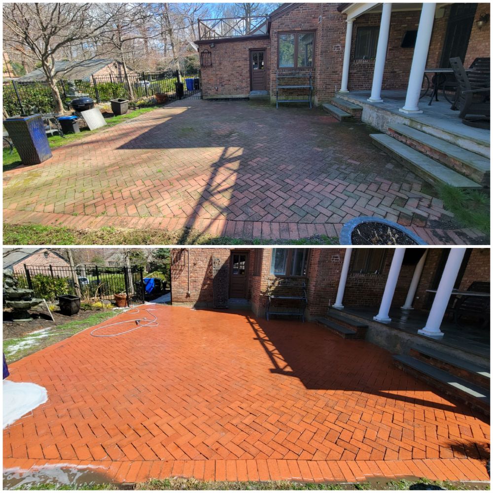 Paver wash