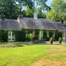 Cleaning a Slate Roof in Long Island, NY 1